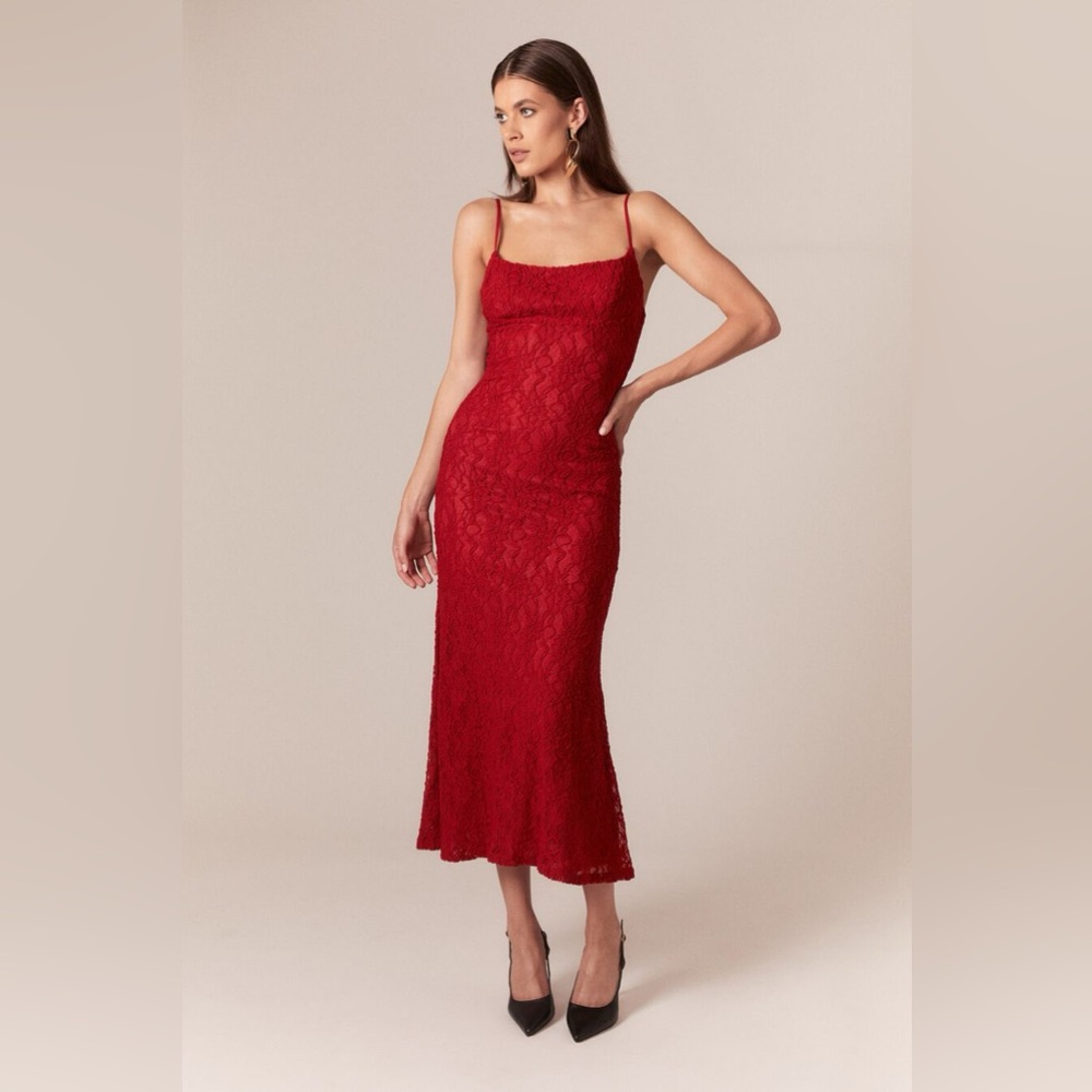 Bardot Ruby Lace Midi Dress